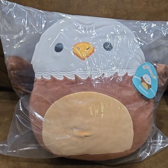 Edward the Eagle Squishmallow 12" S12 #306 2023 Stuffed Animal NWT Soft Plush - Picture 16 of 16